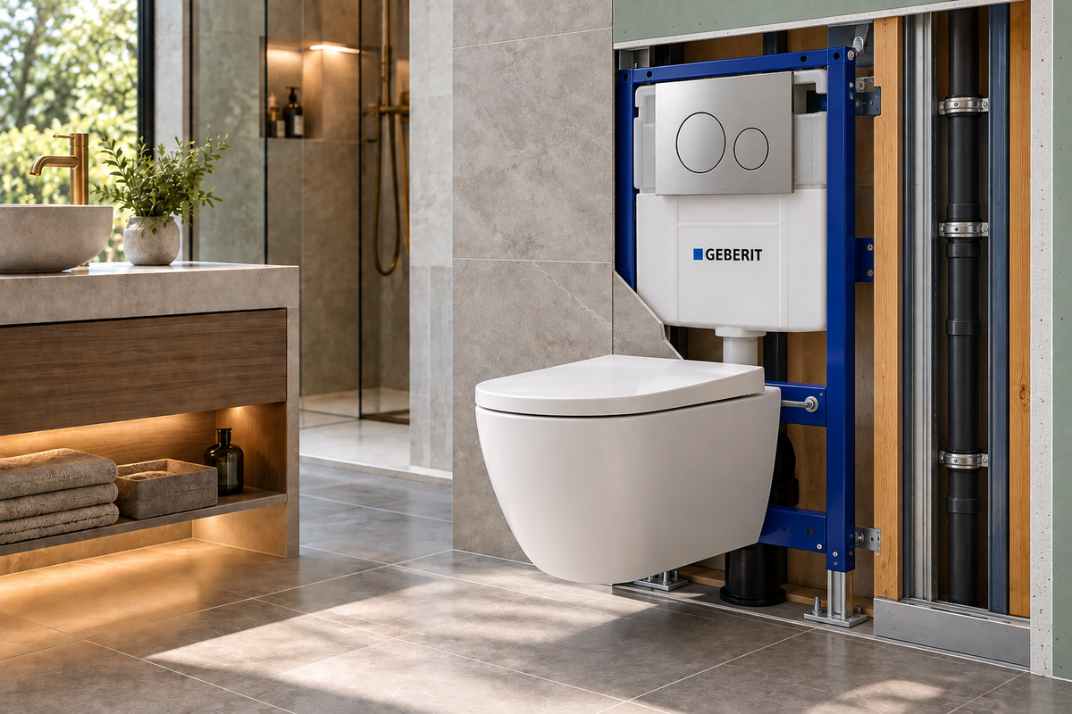 Concealed Cisterns, Frames & Flush Plates