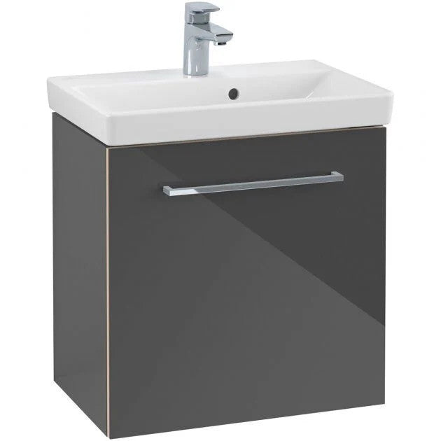Villeroy & Boch Avento Wall Hung Vanity LH 55cm Crystal grey + basin A88800B1