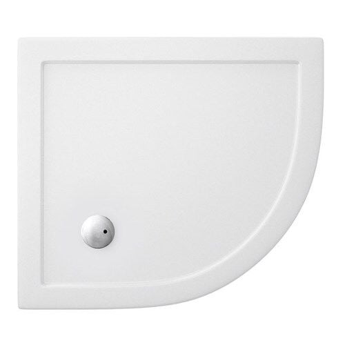 Britton Zamori quadrant Shower Tray 900mm x 800mm R/H Z1198
