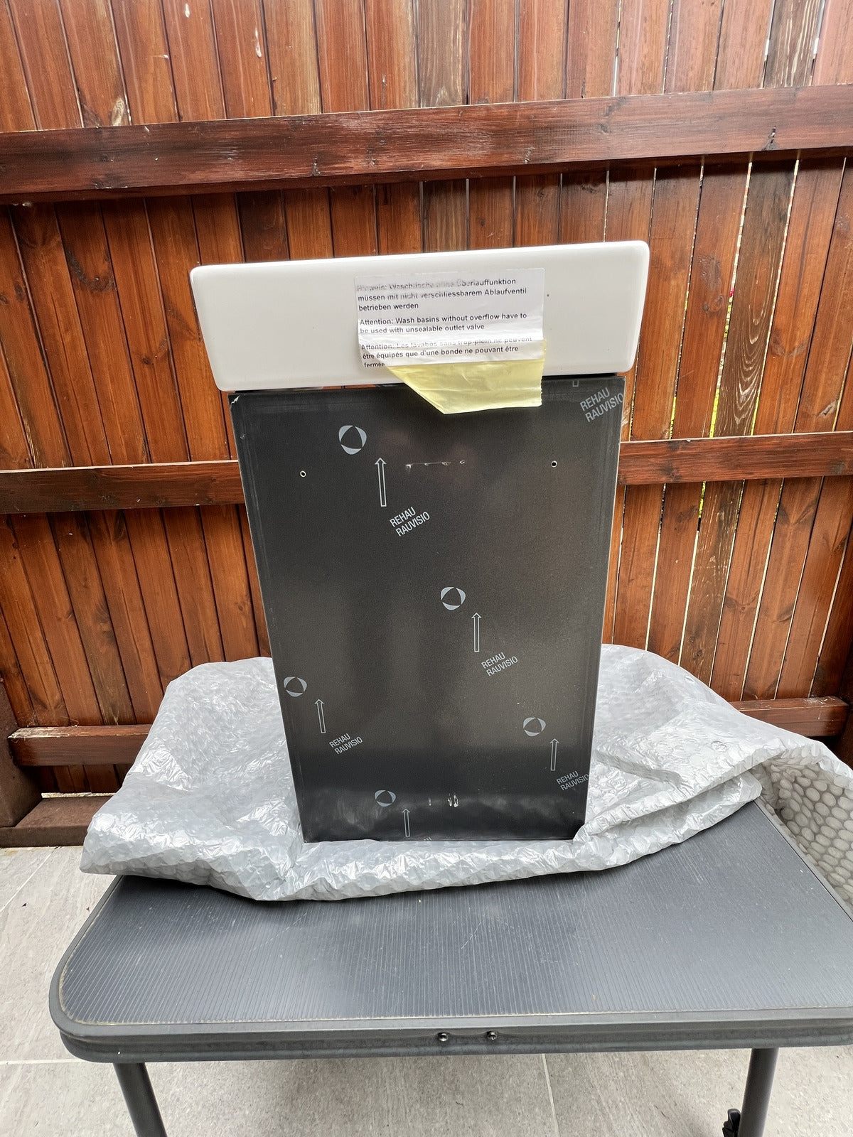 Villeroy & Boch Avento Wall Hung Vanity Unit RH 360mm Wide Crystal Grey A87601B1