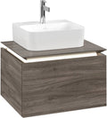 Villeroy & Boch Legato Led vanity unit 60cm with Finion basin Ceramic + B731L0RK