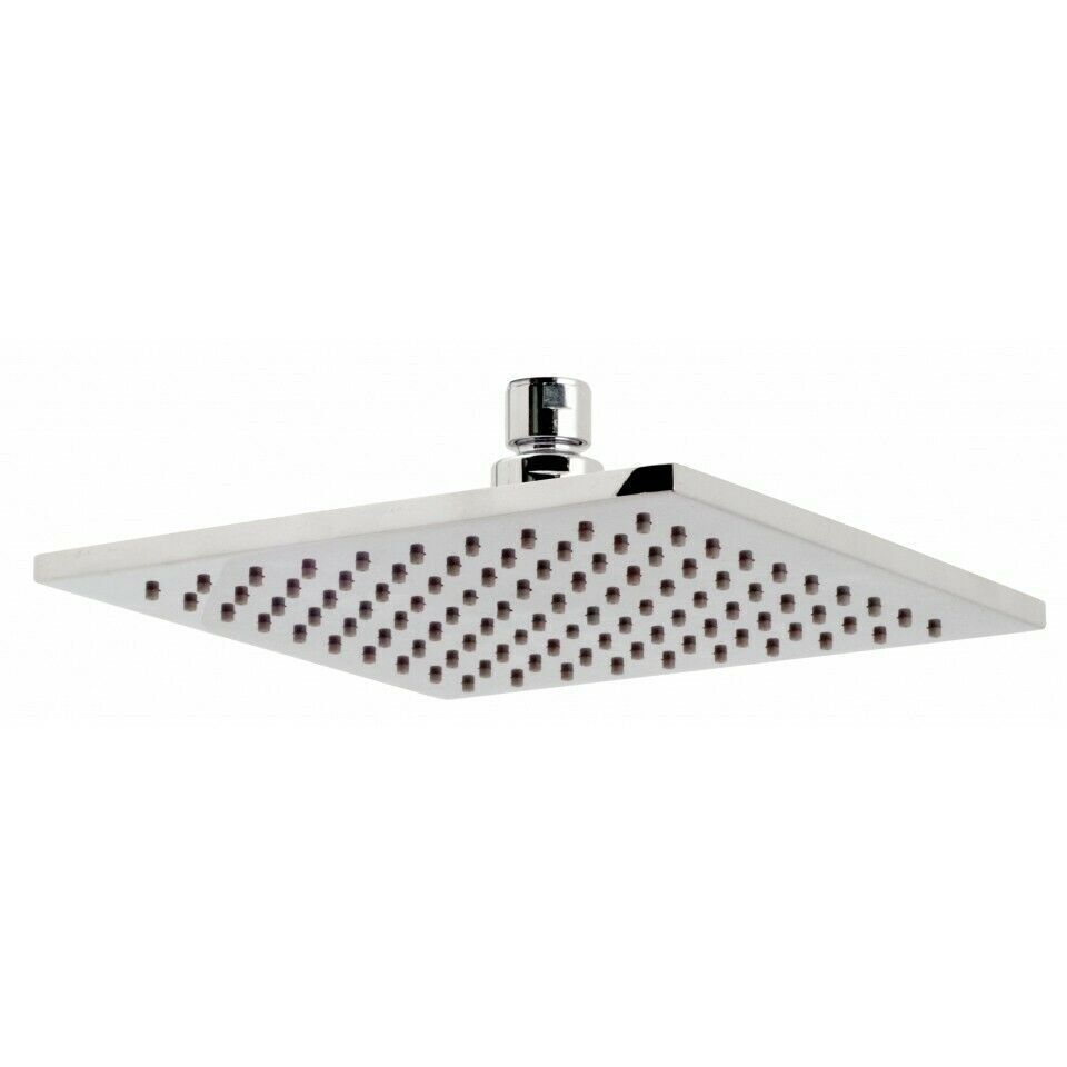 Vado Atmosphere Square Shower Head 200 x 200 ATM-HEAD/SQ-C/P with wall arm