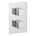 Vado Mix 3 Outlet 2 Handle Shower Valve chrome Wall  MIX-148D/3-C/P
