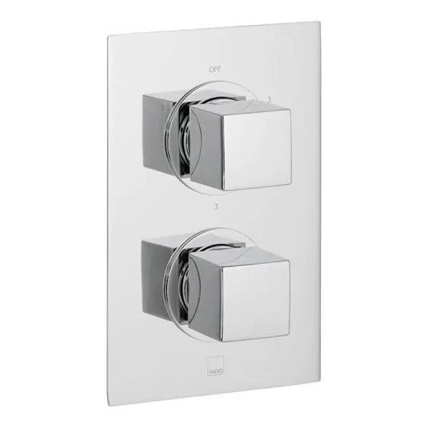 Vado Mix 3 Outlet 2 Handle Shower Valve chrome Wall  MIX-148D/3-C/P