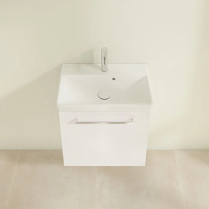 Villeroy & Boch Avento Wall Hung Vanity LH 55cm White + basin A88800B4