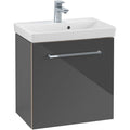 Villeroy & Boch Avento Wall Hung Vanity Unit LH 55cm Crystal Grey A88800B1