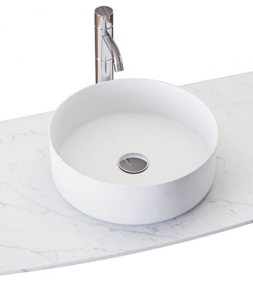 Dansani LUNA CIRCLE COUNTERTOP basin 360 x 360 x 120 mm RRP £299 101205003