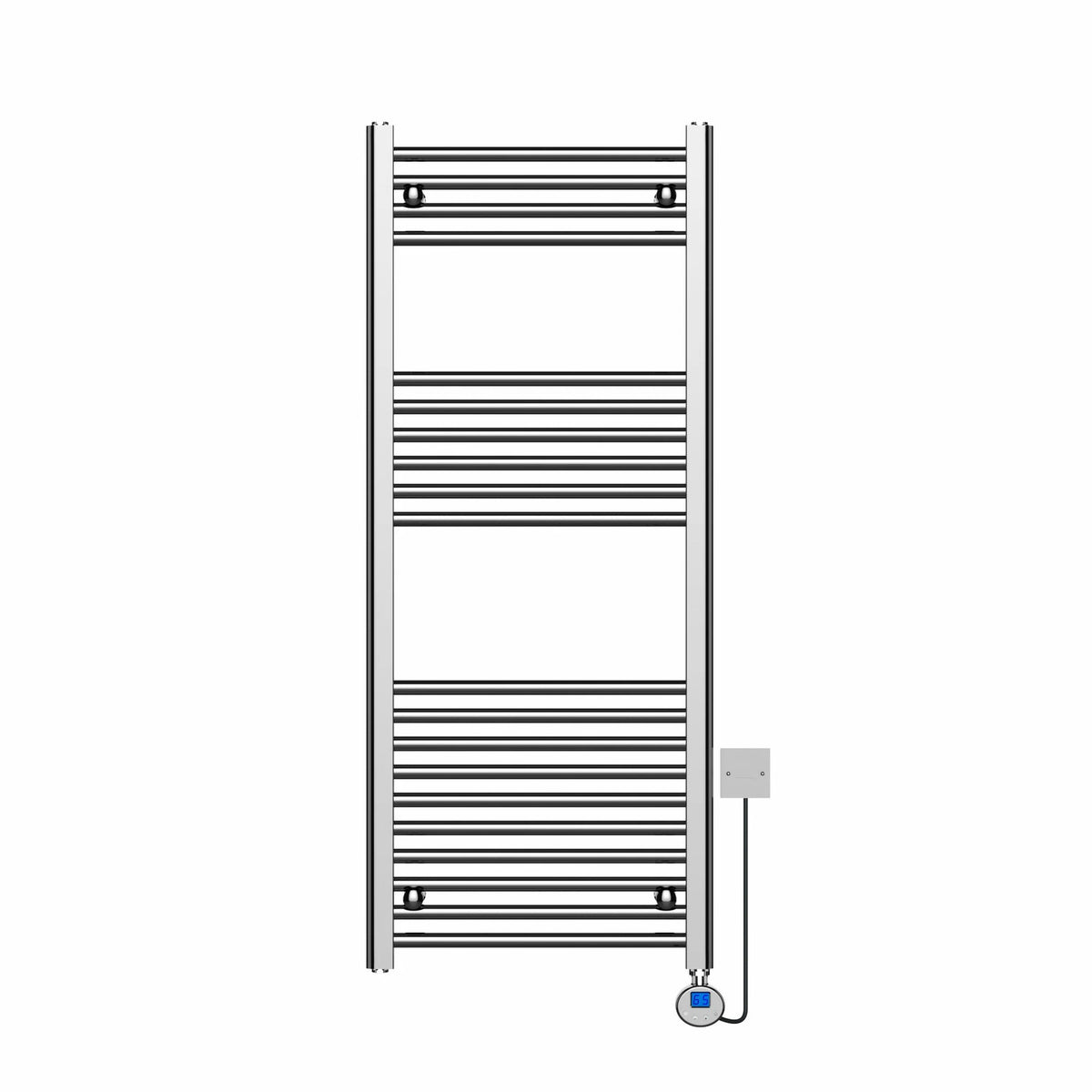 Kartell 120x50cm straight electric towel rail with thermostatic 300W element