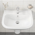 VITRA S20 550MM 1TH HAND WASH BASIN 5502L003-0999