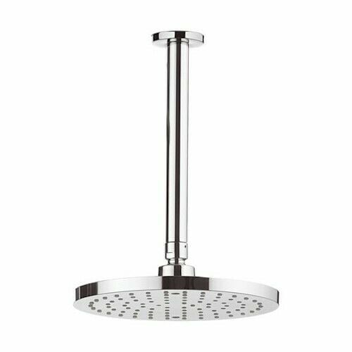 Crosswater / Adora Fusion ceiling shower arm in chrome 200mm MBFU20A