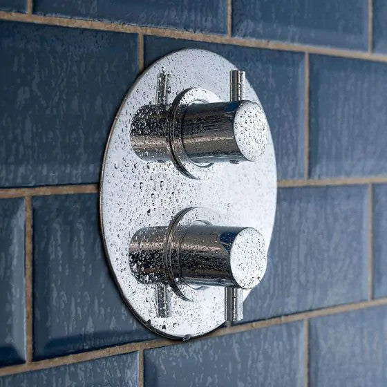 Vado DC Celsius 2 Outlet 2 Handle Shower Valve chrome Wall  CEL-148D/2/RO-C/P