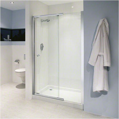 Kohler Mira flight sliding shower screen door enclosure 1400mm left hand