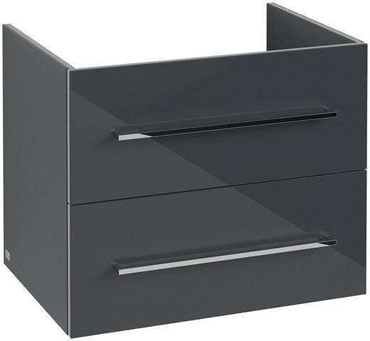 Villeroy & Boch Avento 65 cm vanity unit 2 drawers Crystal Grey  A89000B1