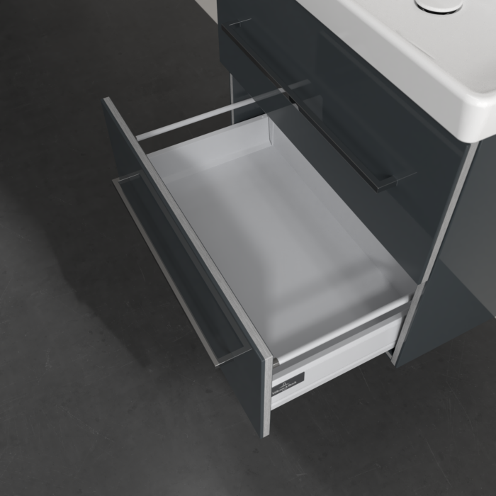 Villeroy & Boch Avento 65 cm vanity unit 2 drawers Crystal Grey  A89000B1