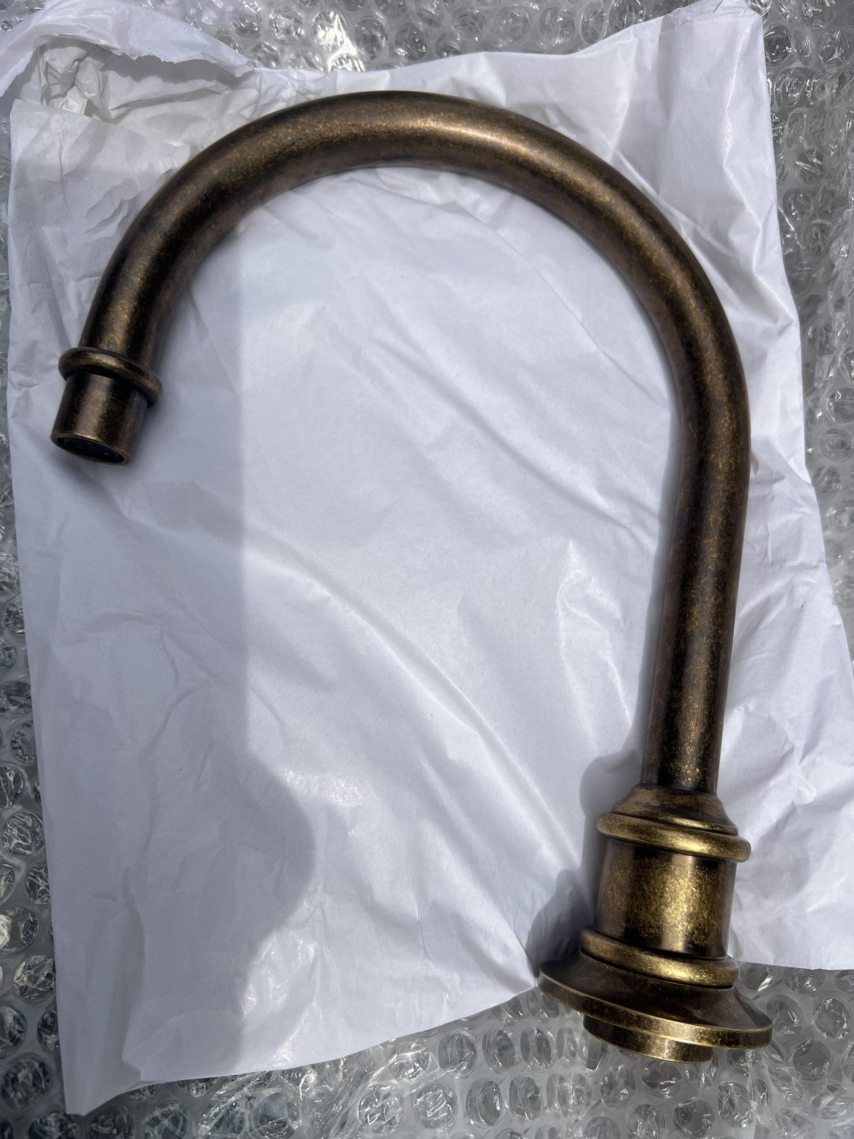Lefroy Brooks BL1230 basin tap 3 hole in Special Tauntum antique hand finished