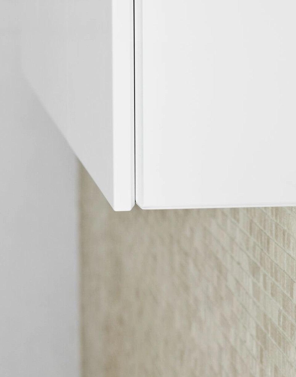 Dansani Calidris 80cm vanity unit 2 drawer in Linen glooss + basin RRP £3500