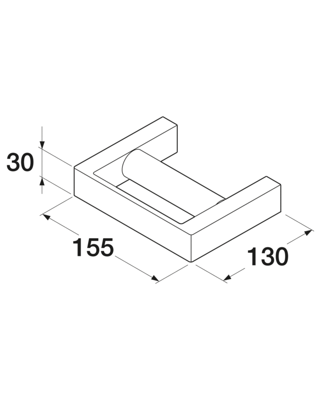 Gustavsberg Toilet Paper Holder, G1 GB41103827 00