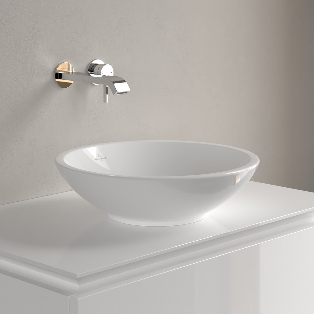 Loop & Friends Surface-mounted washbasin, 430 x 430 x 120 mm 51440001