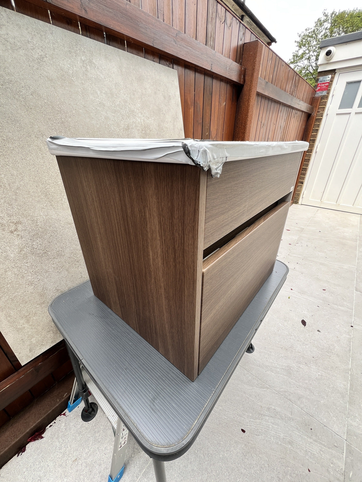Vitra S50 vanity unit in Oak finish with basin  60cm wide 54736