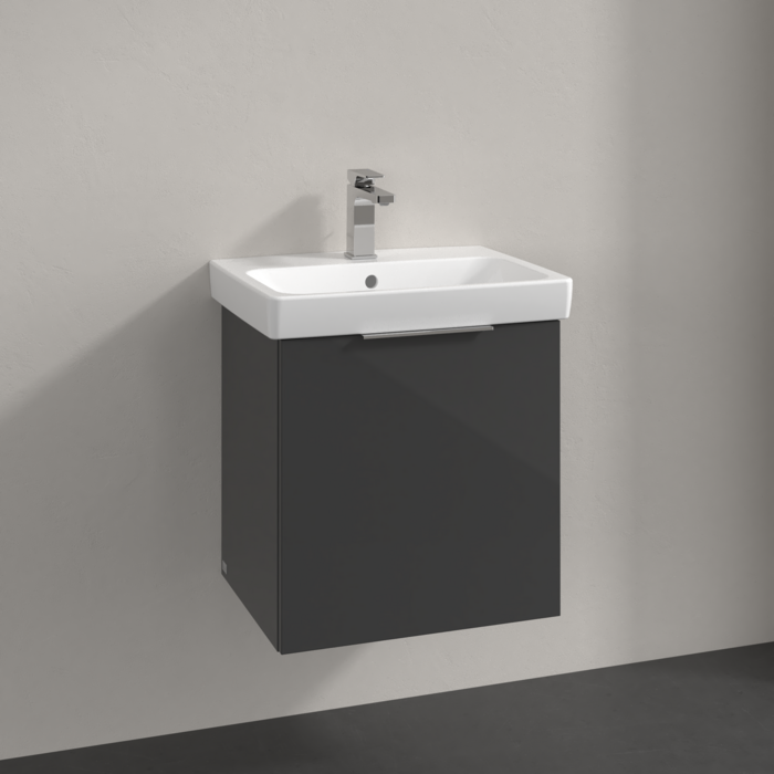 Villeroy & Boch Architectura Wall Hung Vanity + basin LH 550mm Grey B88600VT