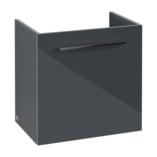 Villeroy & Boch Avento Wall Hung Vanity Unit LH 55cm Crystal Grey A88800B1