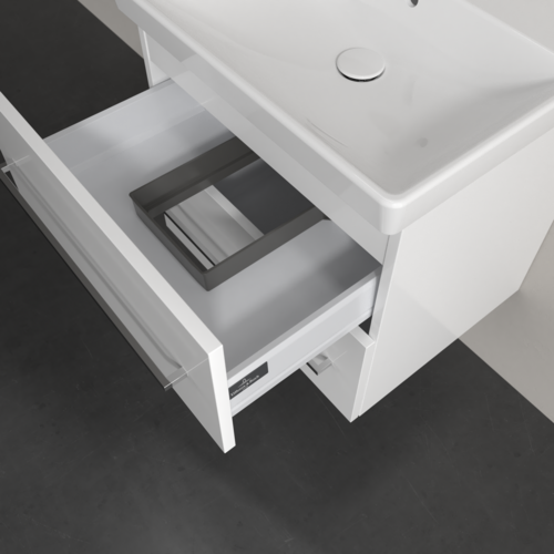 Villeroy & Boch Avento 60 cm vanity unit 2 drawers White + basin A88900VE