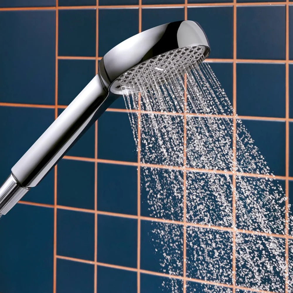 Hansgrohe Activera S Showerpipe EcoSmart Mixer Shower 240 1x Jet Chrome 28078000