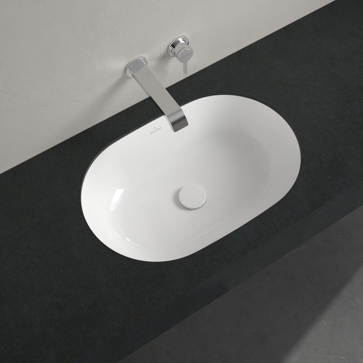 Villeroy & Boch Architectura Oval Undercounter Basin 630 x 430mm, 5A766101