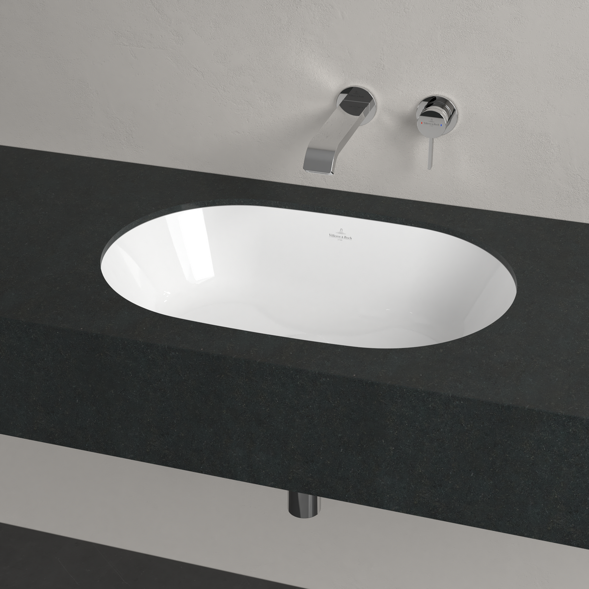 Villeroy & Boch Architectura Oval Undercounter Basin 630 x 430mm, 5A766101
