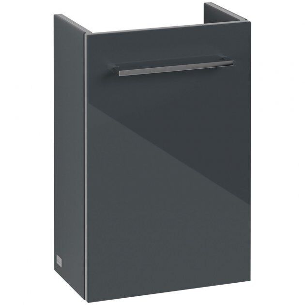 Villeroy & Boch Avento Wall Hung Vanity Unit RH 360mm Wide Crystal Grey A87601B1