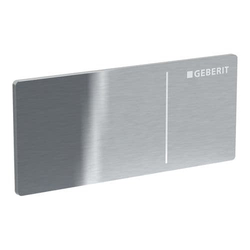 Geberit Omega70 brushed stainless steel flush control