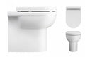Bauhaus Central back-to-wall WC product views