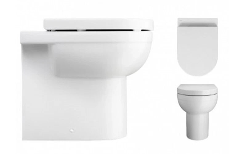 Bauhaus Central back-to-wall WC product views
