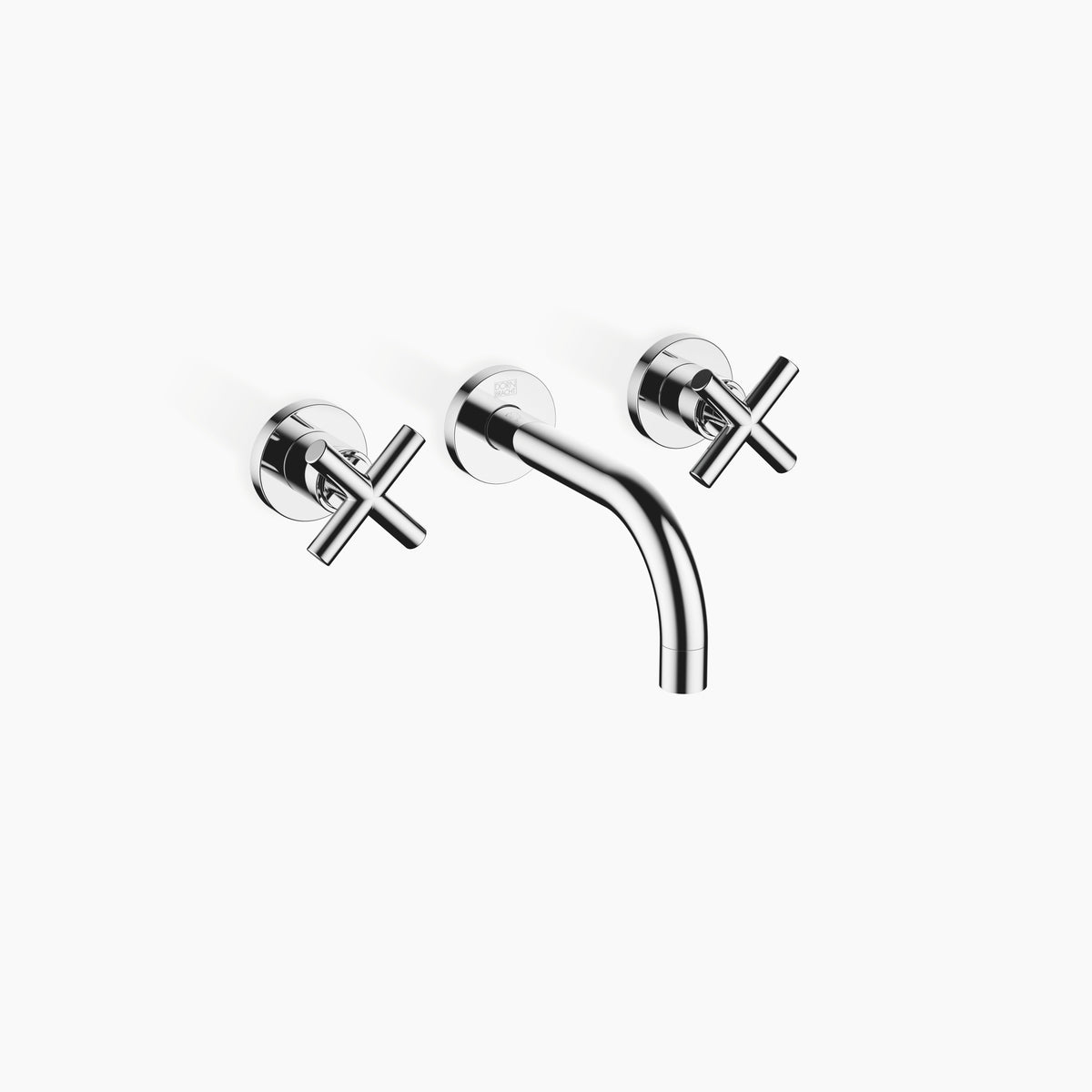 Dornbracht TARA 36707892-00 chrome wall-mounted basin mixer (front trim; concealed body included in set)