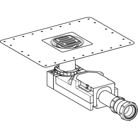 Geberit CleanPoint shower floor drain 154.054.00.1 product image 2