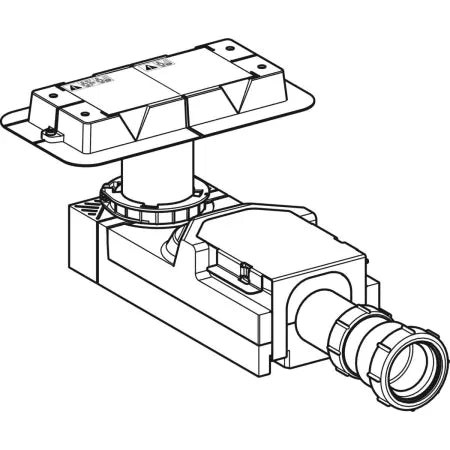 Geberit CleanLine shower channel installation set 154.154.00.1 product drawing