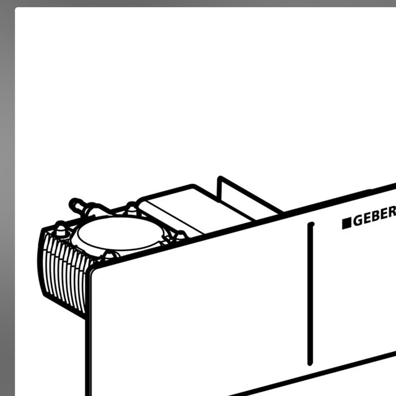 Geberit Omega70 assembly drawing