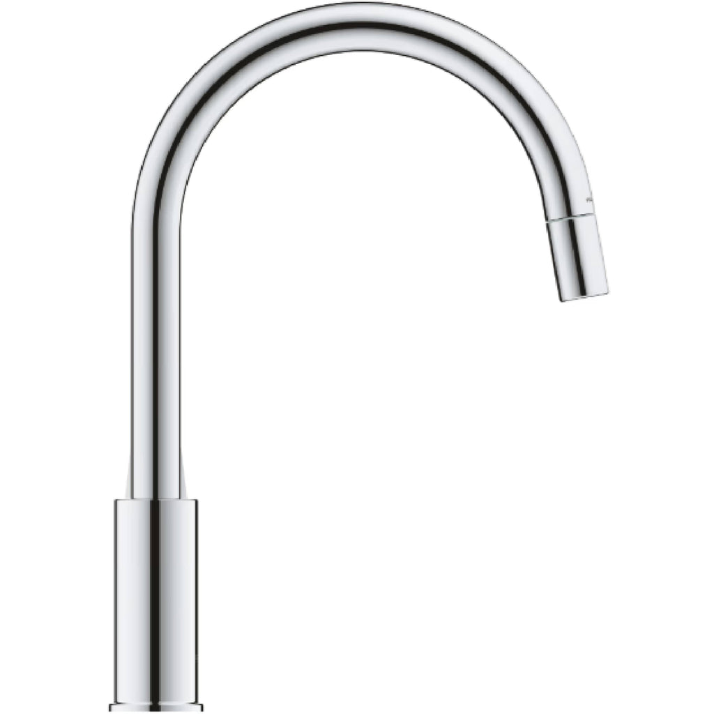 Grohe BauEdge 30538000 chrome pull-out kitchen tap – view 3