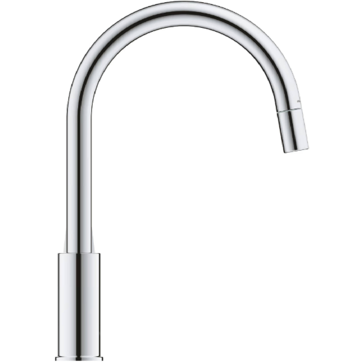 Grohe BauEdge 30538000 chrome pull-out kitchen tap – view 3