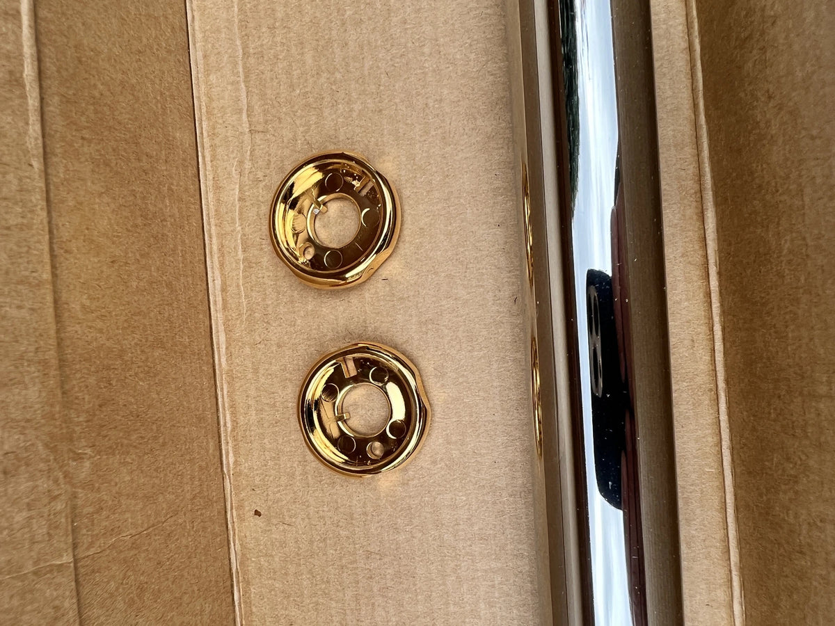 Grohe Relexa gold trim rings