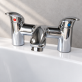 Gustavsberg Dynamic chrome bath filler GB41224344 - showroom view