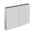 HiB Exos 100 two-door mirrored cabinet product view