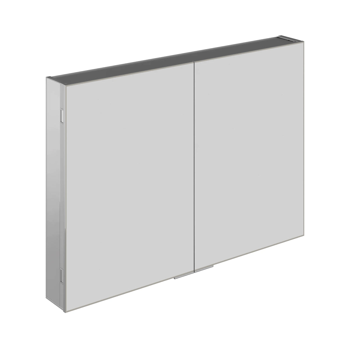 HiB Exos 100 two-door mirrored cabinet product view