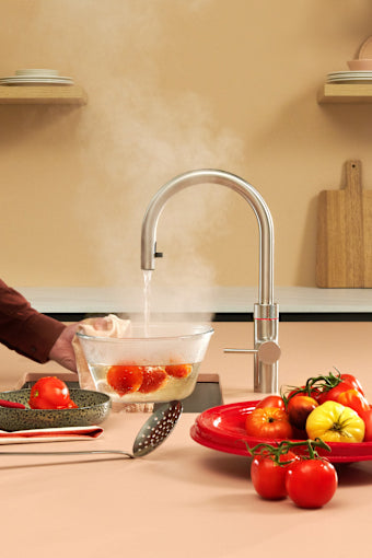 Quooker Flex boiling water tap in kitchen