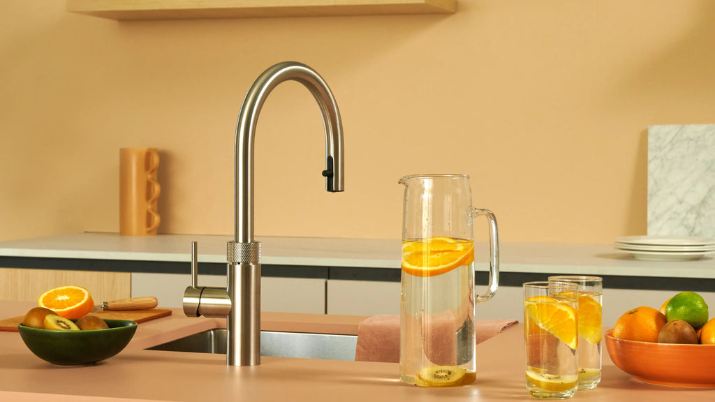Quooker Flex RVS stainless steel tap lifestyle image