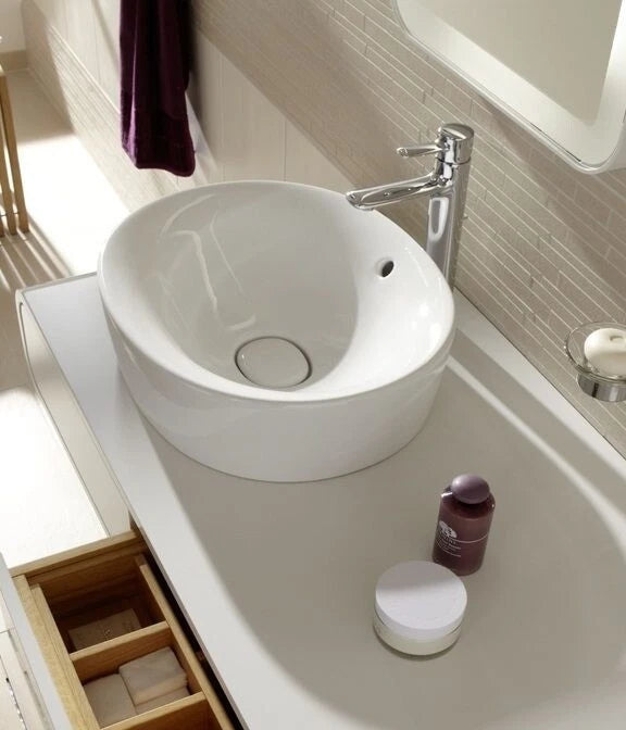 TOTO NC FU10016AUK-LW – white vanity countertop and basin installation reference