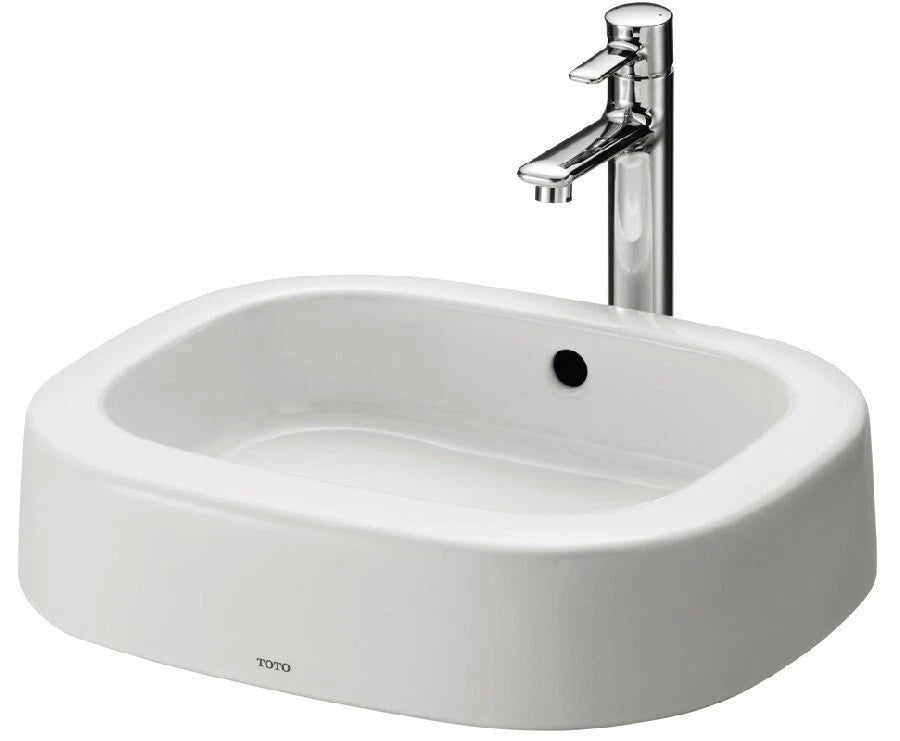 TOTO NC FU10016AUK-LW – rounded rectangular basin reference