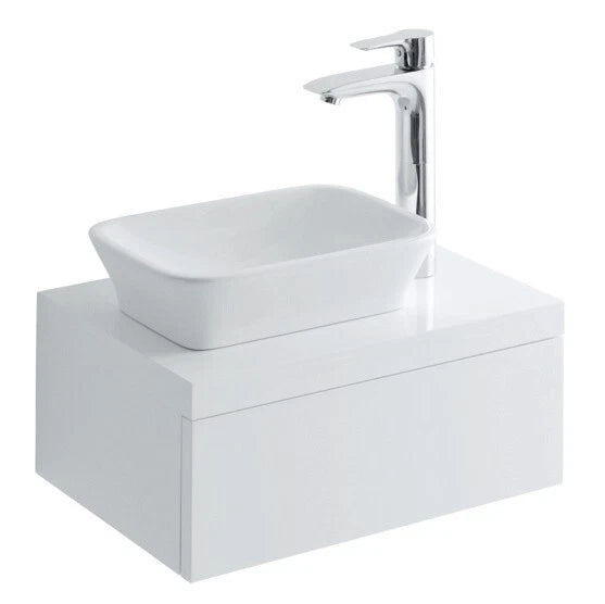 TOTO MH drawer vanity product illustration – basin and tap not included
