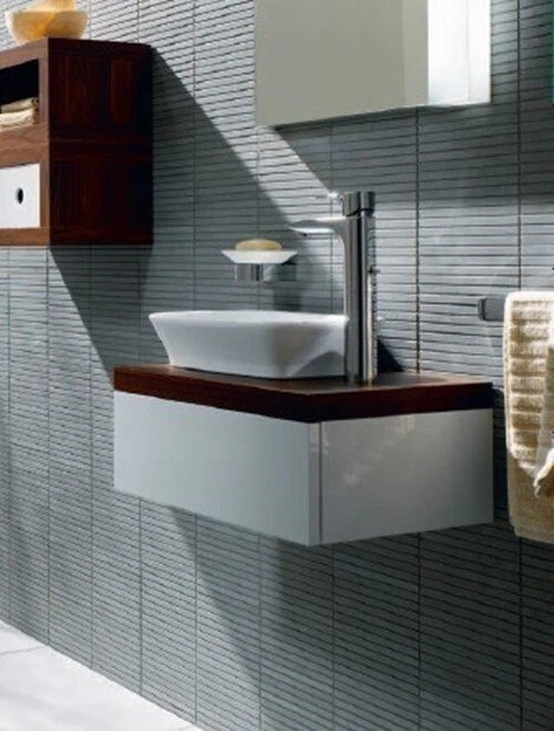 TOTO MH drawer vanity installation example in another finish – basin and tap not included