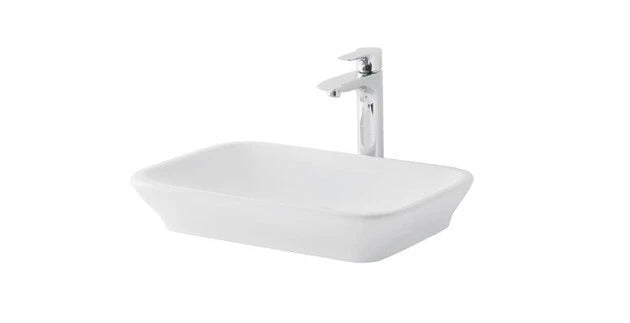 TOTO MH LW10070G white 650mm vessel washbasin